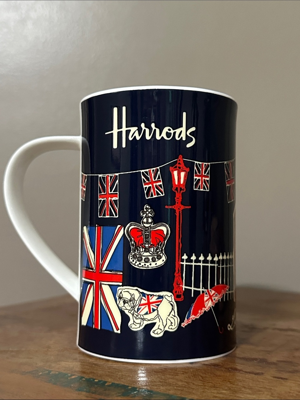 Harrods London Fine Bone China Collectors Cup